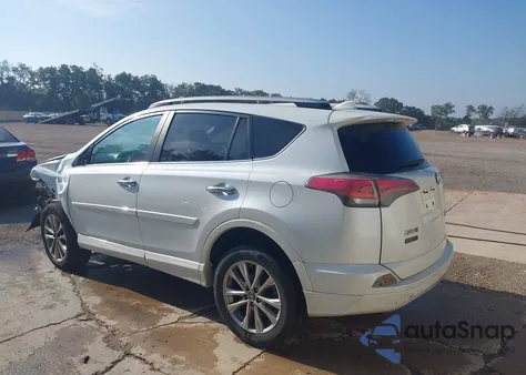 2017 Toyota Rav4 Platinum из США, поврежденный, VIN 2T3DFREV9HW554055